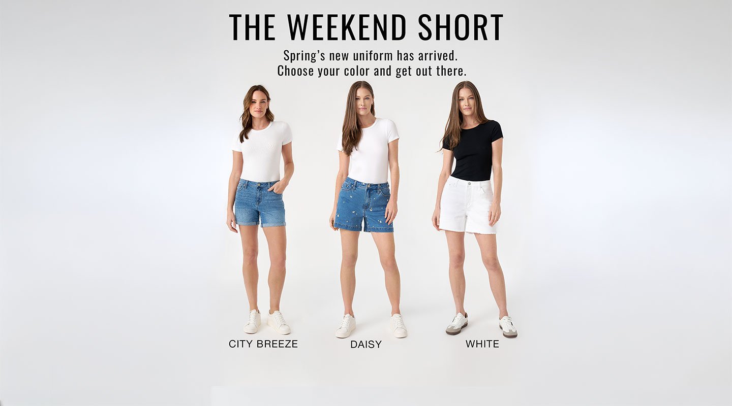 The Weekend Short.Spring's new uniform has arrived. Choose your color and get out there.