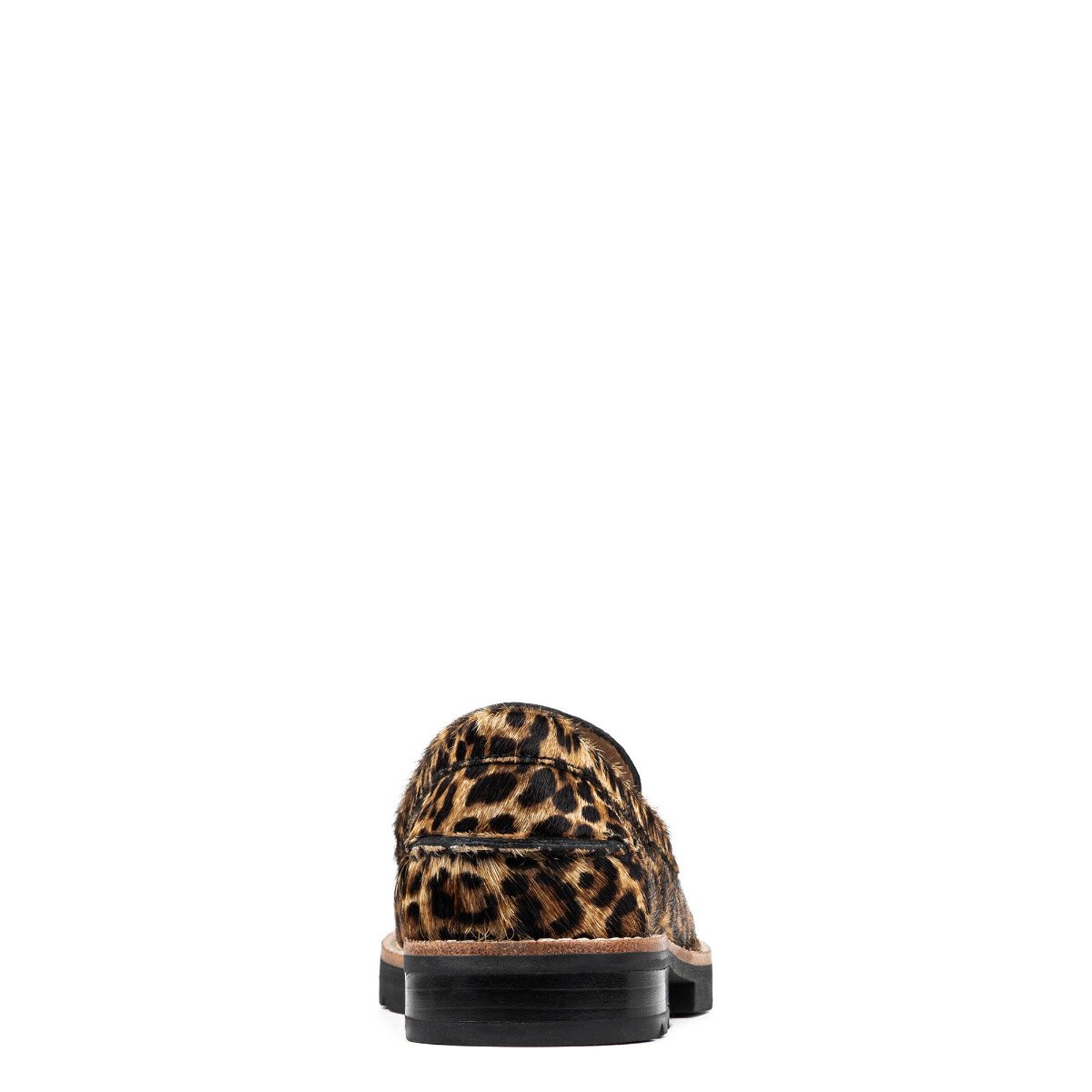 ?B2G1 DONALD J PLINER 2 Tone Brown Animal Print Loafers Donald Pliner Animal Print Loafer Flats for Women for sale  main image 3