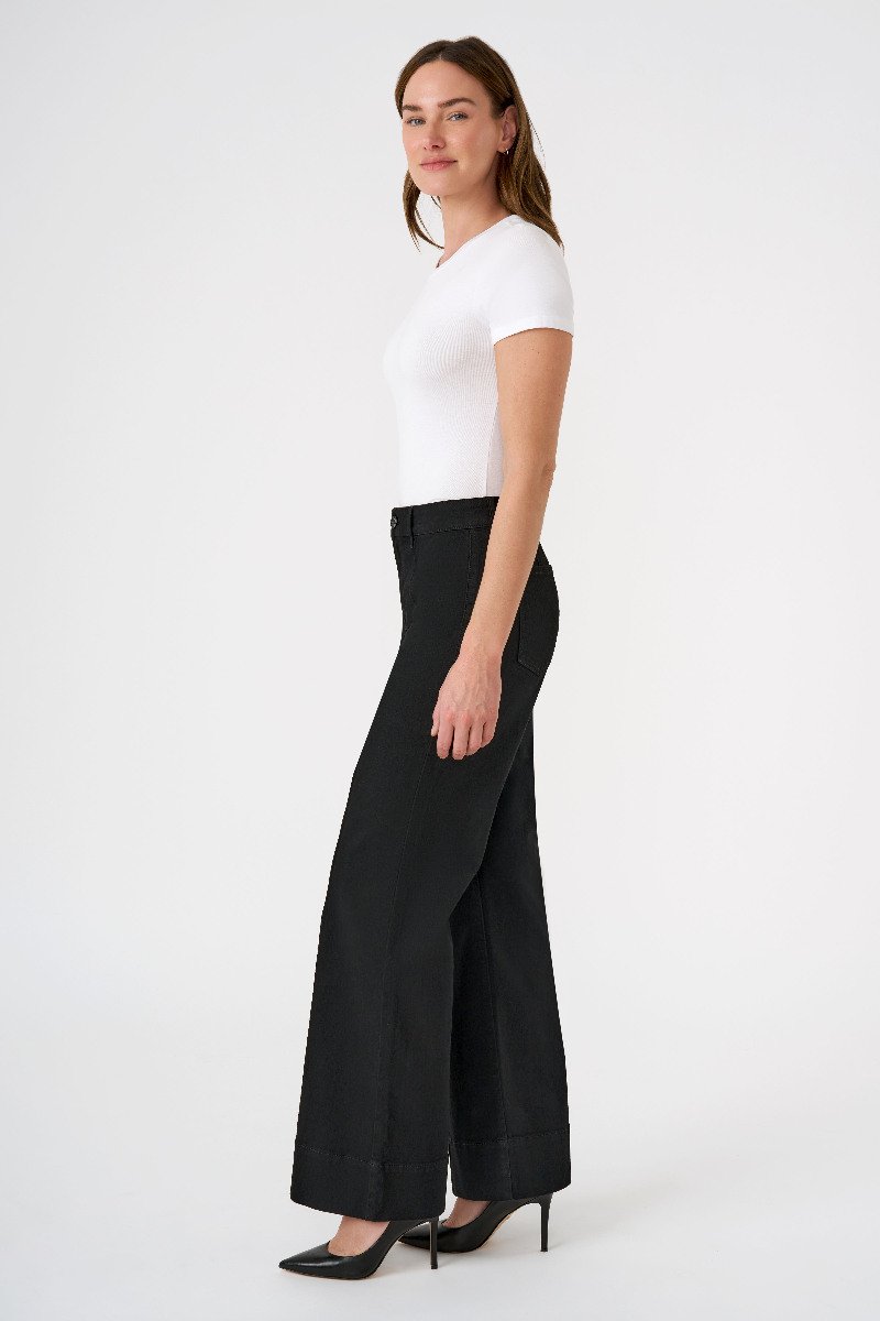 Pintuck Wide Leg Jean at Seven7 Jeans