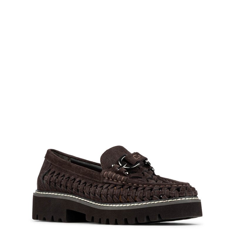 GALILEE Black Suede Loafer | Women's Comfort Loafer | Donald