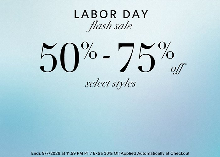 labor day flash sale