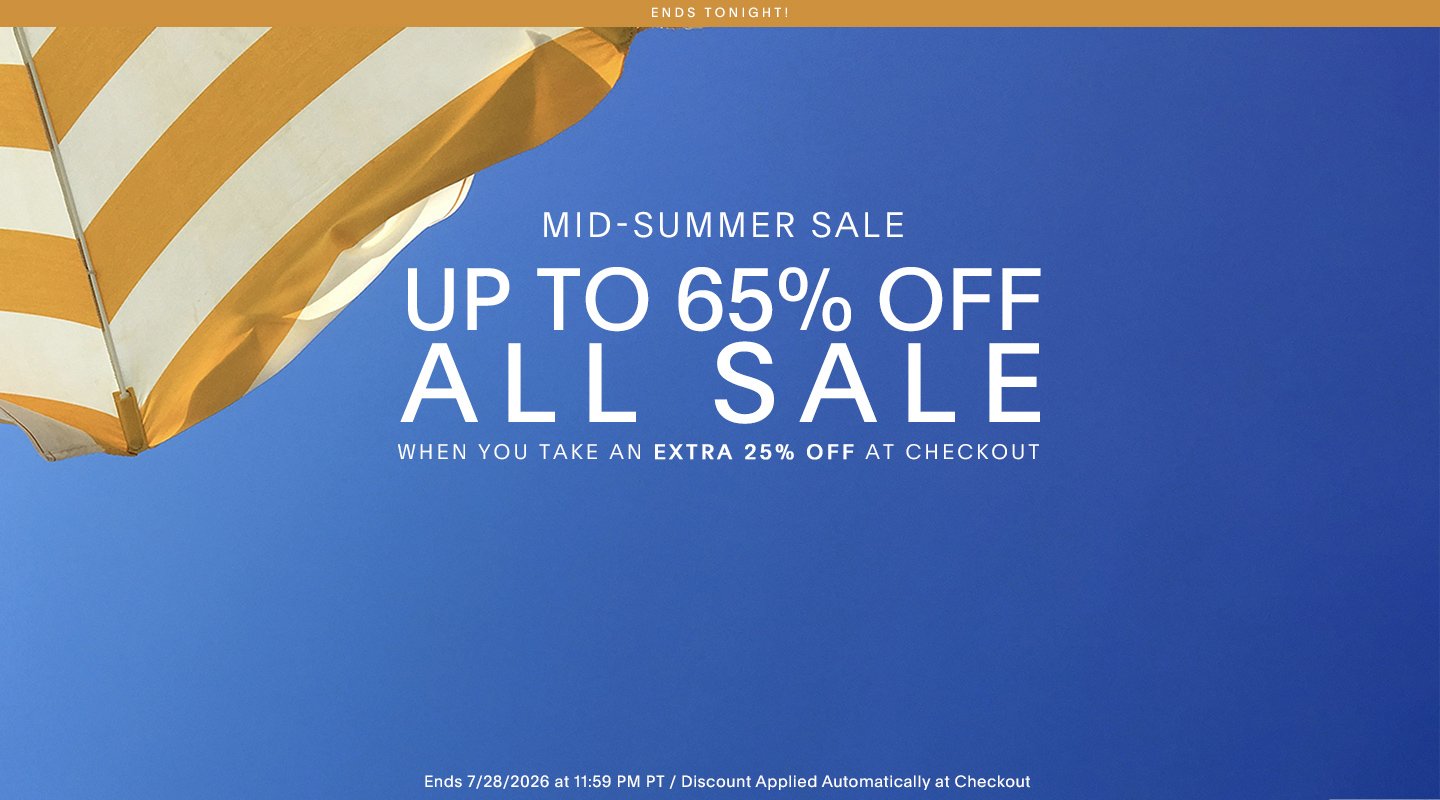MID SUMMER SALE UP TO 60% OFF