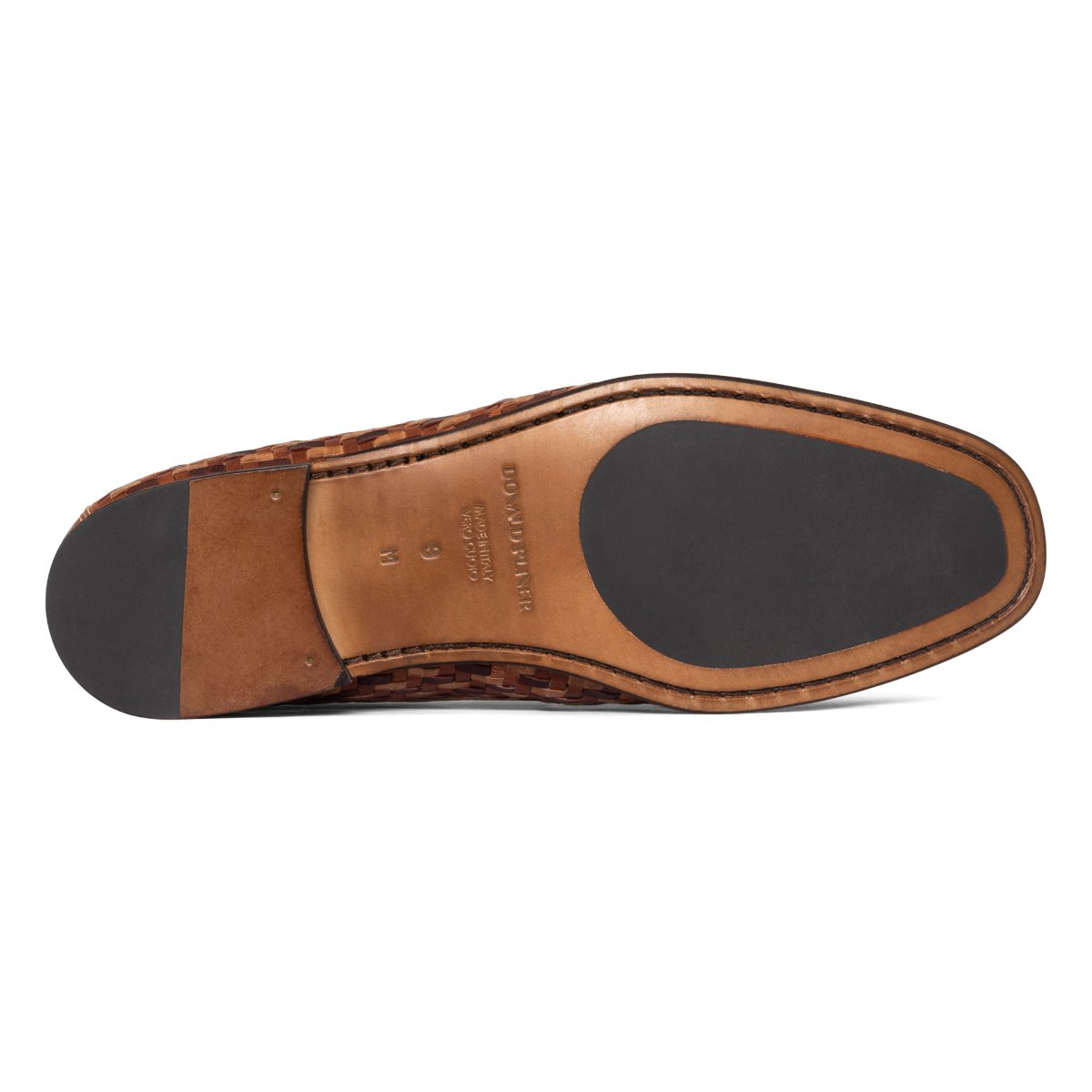 Donald J Pliner Broy Brown‎ Leather Slip-On Loafer 2 Tone Dress Shoes Size 11 Amazon.com | Donald Pliner Dannie Slip-On Leather Loafer  main image 2