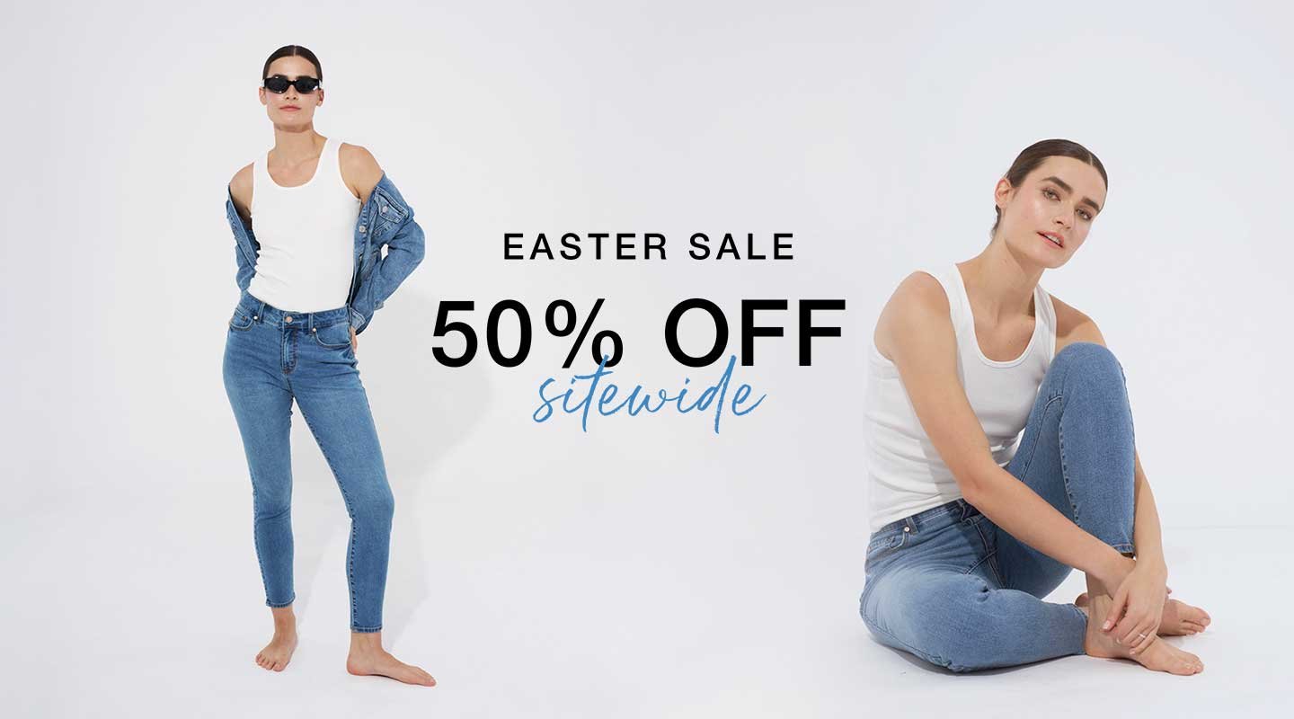 Easter Sale. 50% Off Sitewide