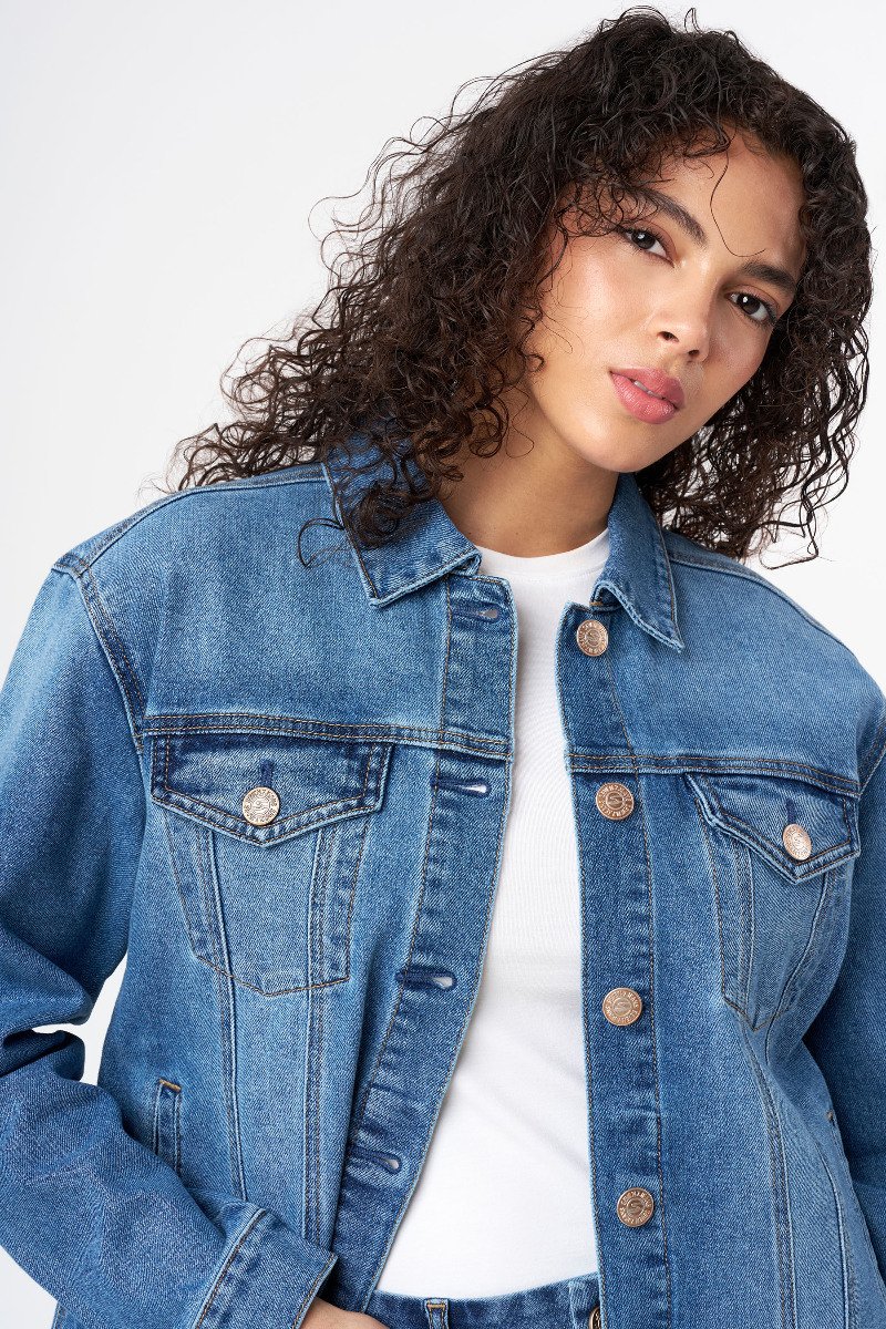 Denim Trucker Jacket at Seven7 Jeans