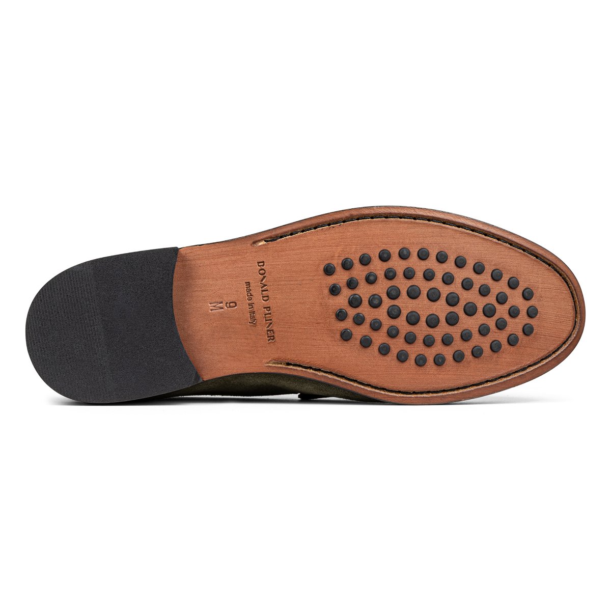 Donald J Pliner Marcel-35 Mens 14M Saddle Vachetta M140 Luxury Dress Shoes ITALY ZDP1 Dacio Pliner Italian Suede – Marcello Sport main image 4