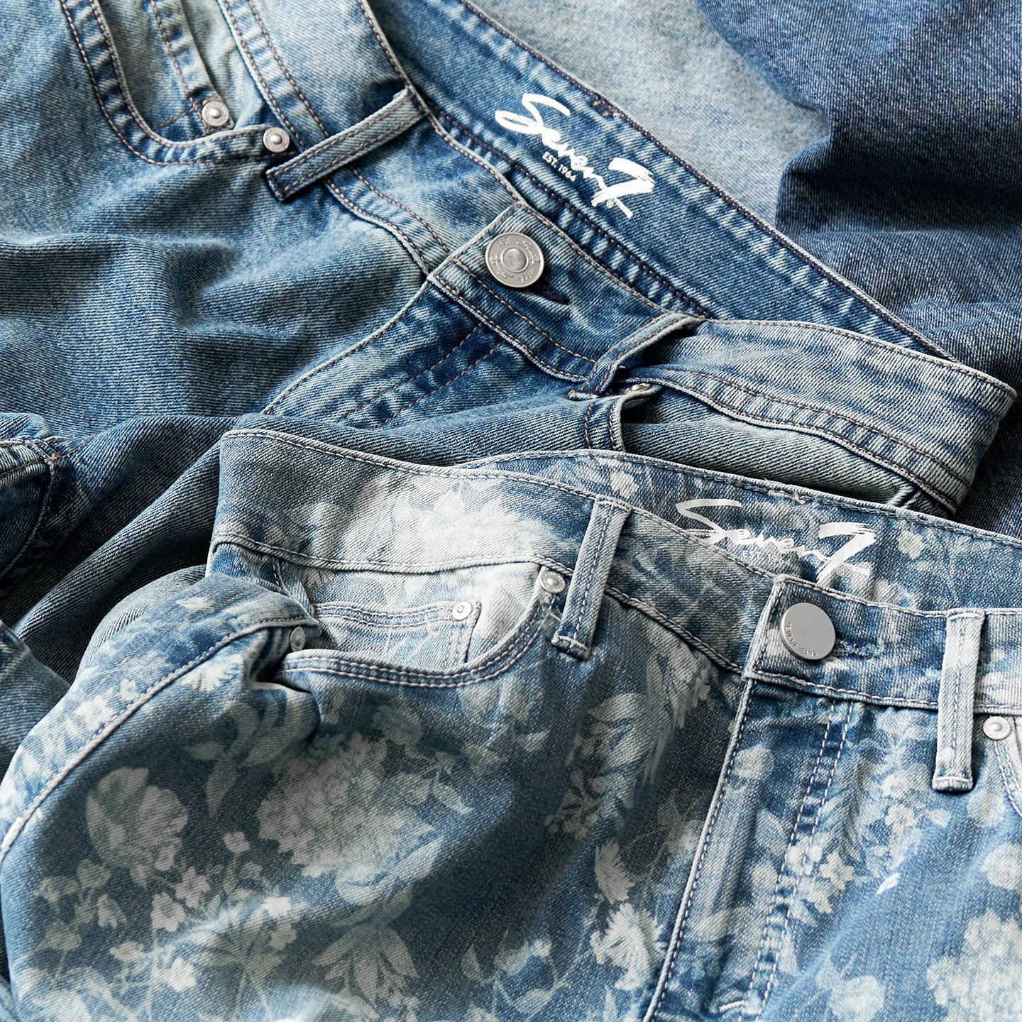 Jeans super skinny a vita alta in denim stretch