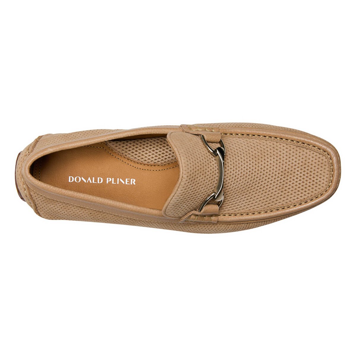 Donald Pliner Dorion03 Loafers Mens 8.5 Olive Nubuck Bit Driver - New 01888d22-5710-7342-8c04-  main image 2