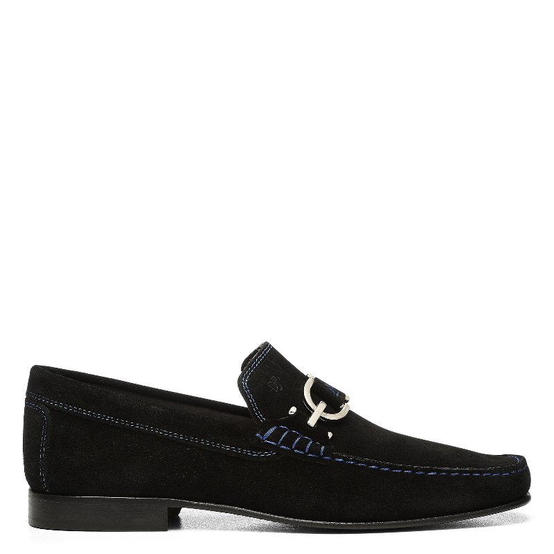 Mens Donald J Pliner Princ Black Suede Slip On Dress Shoes Loafers Size 15 M GUC Mens Donald J Pliner Princ Black Suede Slip On Dress Shoes  main image 4