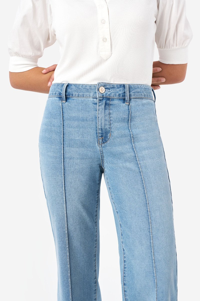 Pintuck Wide Leg Jean at Seven7 Jeans