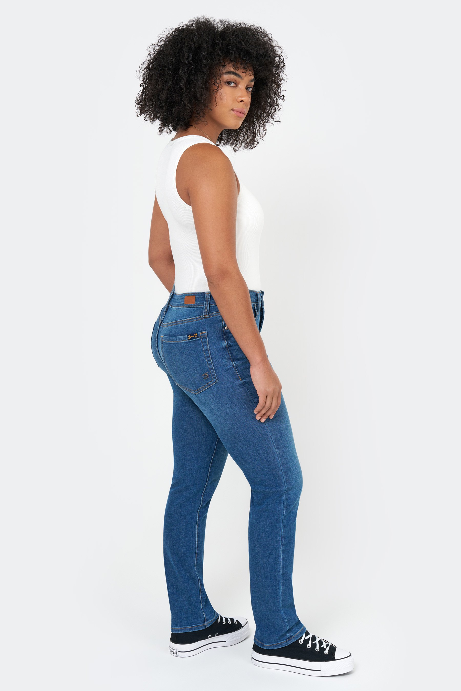 High Rise Vintage Straight Jean at Seven7 Jeans