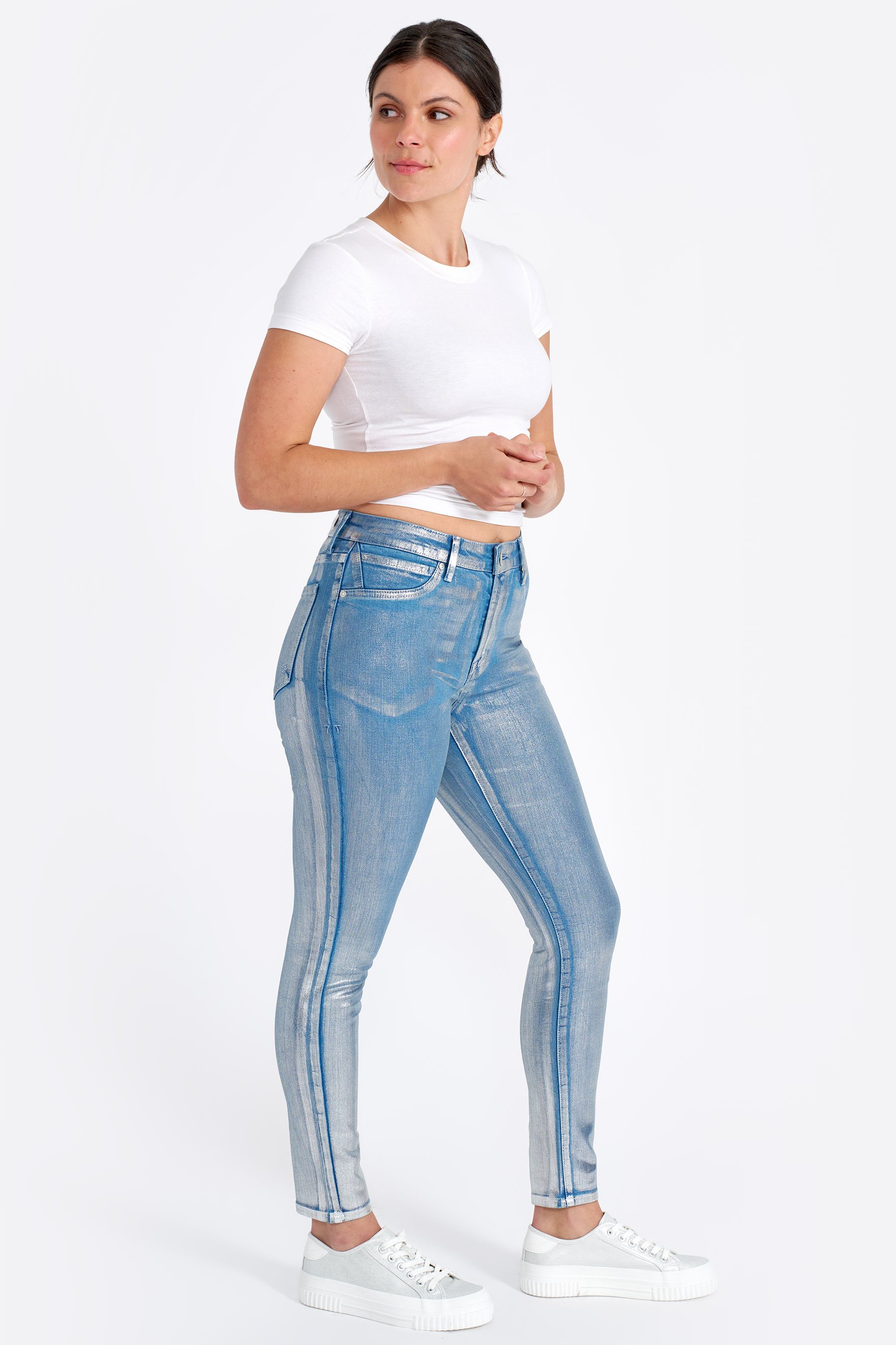 Limited Edition Foil Skinny Jean at Seven7 Jeans